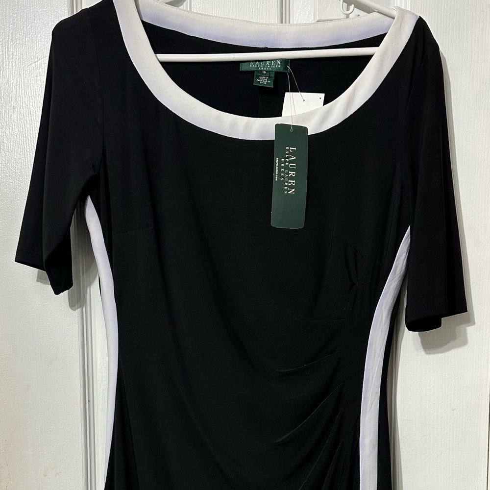 Ralph Lauren Dress Black size 10 BNWT